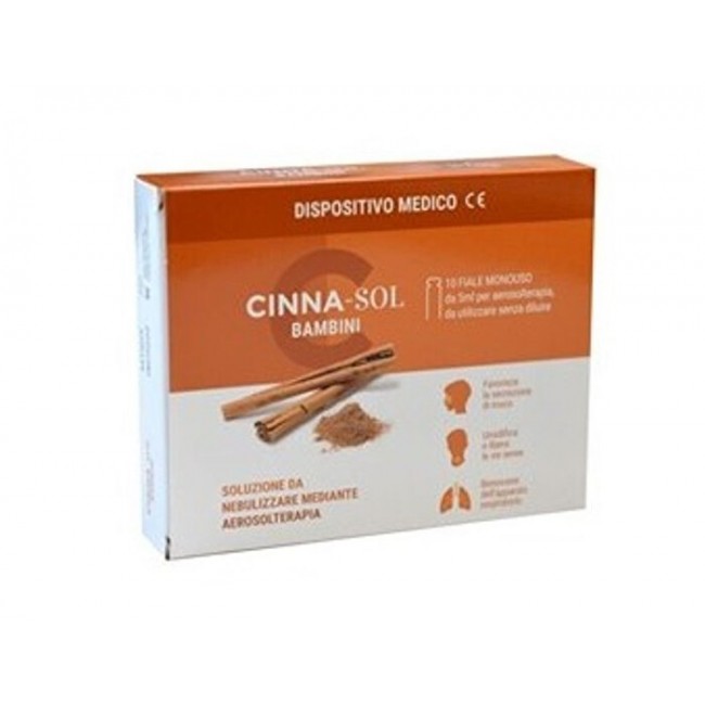 Cinnapharm Cinna Sol Bambini 10 Fiale 5 Ml