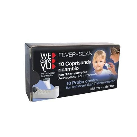 Uragme Coppelle Ricambio Per Termometro Infrarossi Wecareyu Fever-scan 10 Pezzi