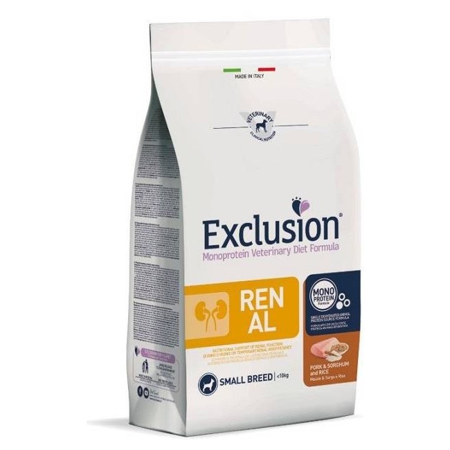 Dorado Exclusion Monoprotein Veterinary Diet Formula Dog Renal Pork & Sorghum And Rice Small 2 Kg Dry