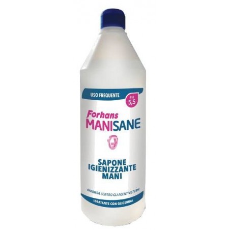 Uragme Forhans Manisane Sapone Igienizzante Ph 5,5 1 Litro