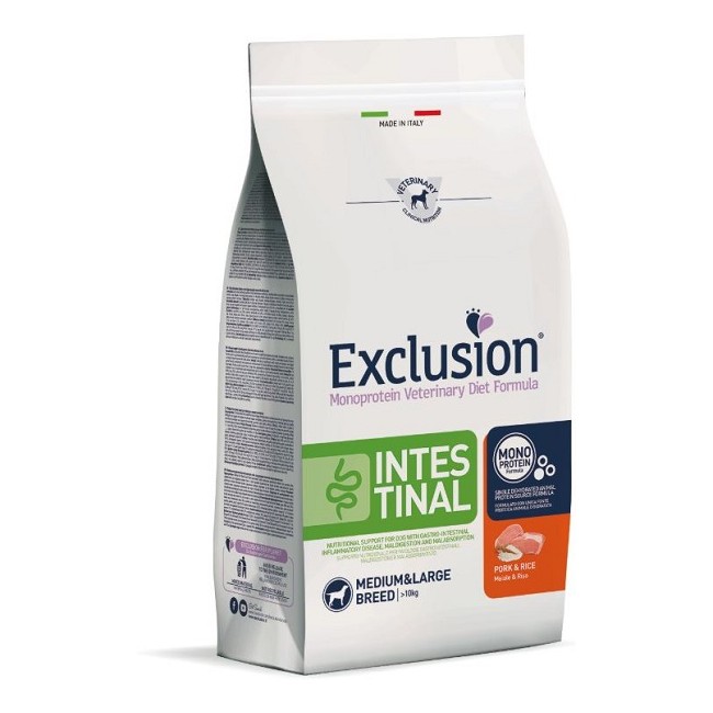 Dorado Exclusion Monoprotein Veterinary Diet Formula Dog Intestinal Pork And Rice Medium/large 12 Kg Dry