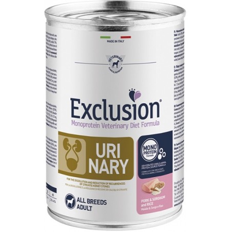 Dorado Exclusion Monoprotein Veterinary Diet Formula Dog Urinary Pork & Sorghum And Rice All Breeds 200 G Canned