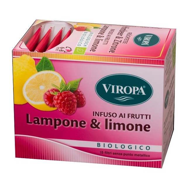 Viropa Import Viropa Infuso Lampone & Limone Bio 15 Bustine Da 2,7 G