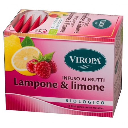 Viropa Import Viropa Infuso Lampone & Limone Bio 15 Bustine Da 2,7 G