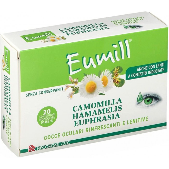 Flaconcini Monodose  Eumill Gocce Oculari