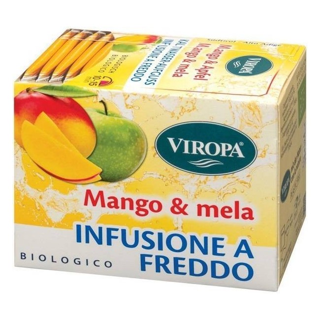 Viropa Import Viropa Infuso A Freddo Mango & Mela Bio 15 Filtri