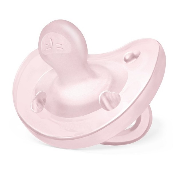 Chicco Gommotto Silicone Rosa 2-6 Mesi 1 Pezzo