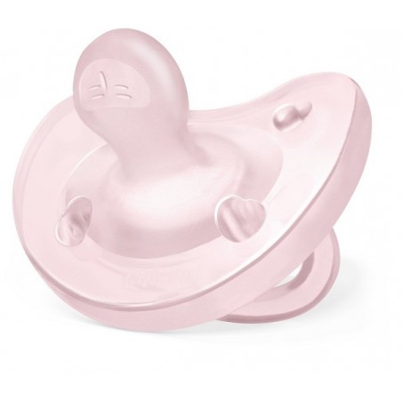 Chicco Gommotto Silicone Rosa 2-6 Mesi 1 Pezzo