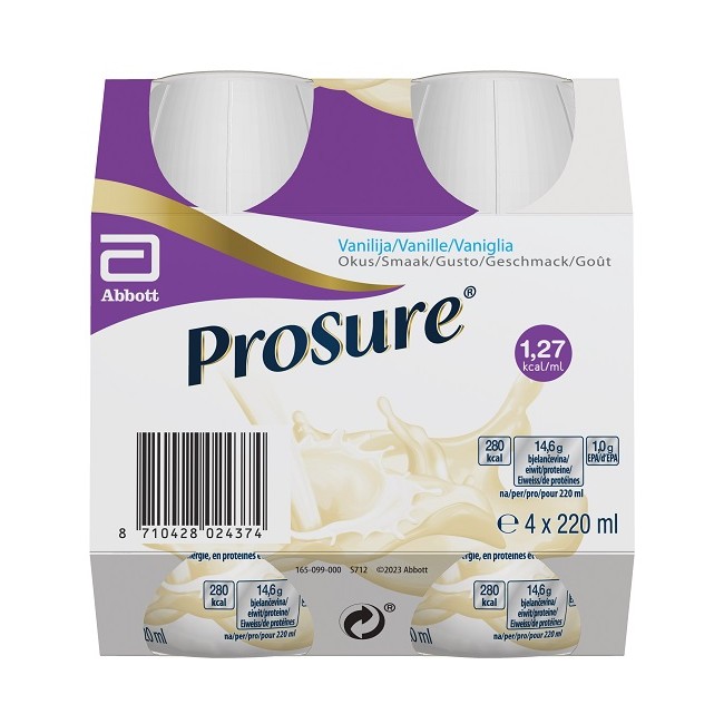 Abbott Prosure Vanilla 4 Bottiglie Da 220 Ml