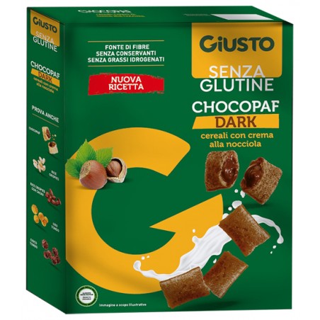 Farmafood Giusto Senza Glutine Chocopaf Dark 250 G