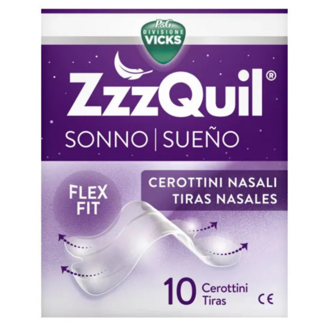 Procter & Gamble Cerotto Nasale Zzzquil 10 Pezzi