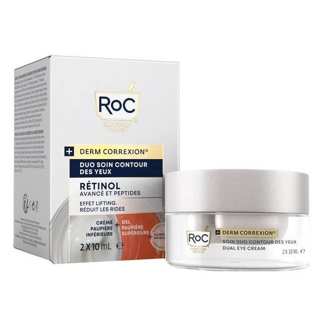 Roc Dermatologica Correxion Dual Eye Cream 20 Ml