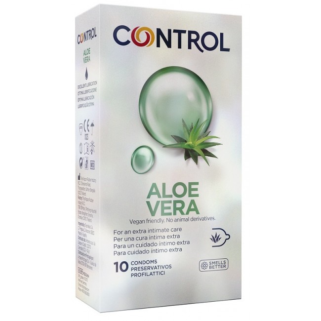 Lifestyles Healthcare Control Aloe Vera Profilattico 10 Pezzi