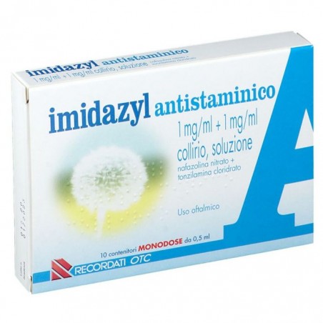 Imidazyl collirio Antistaminico in flaconcini monodose