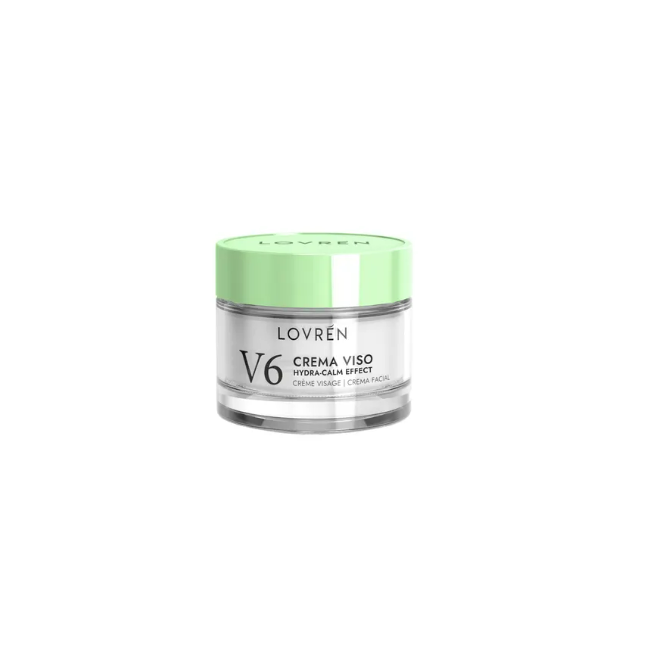 Clinicalfarma Lovren V6 Crema Viso Hydra Calm Effect Pelli Sensibili 30 Ml