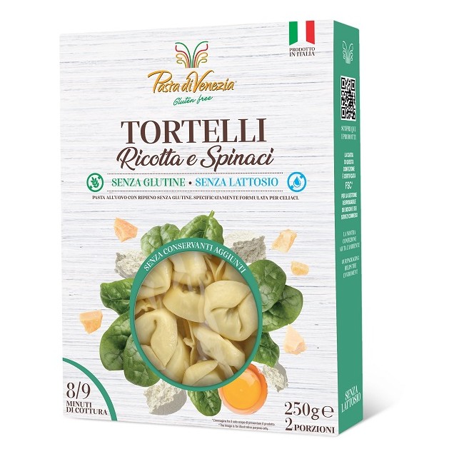 Casanova Food Pasta Venezia Tortelli Ricotta E Spinaci Senza Glutine Stab 250 G