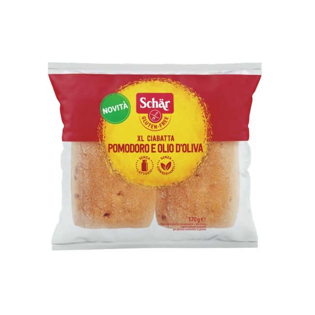 Dr. Schar Schar Xl Ciabatta Pomodori E Olio D'oliva 2 Pezzi X 85 G