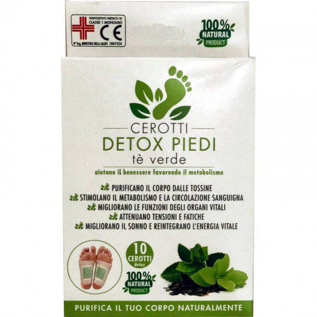 Med Cerotto Detox Te' Verde 8 Pezzi