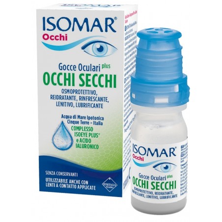 Coswell Isomar Occhi Secchi Plus Gocce Oculari Acido Ialuronico 0,20% 10 Ml