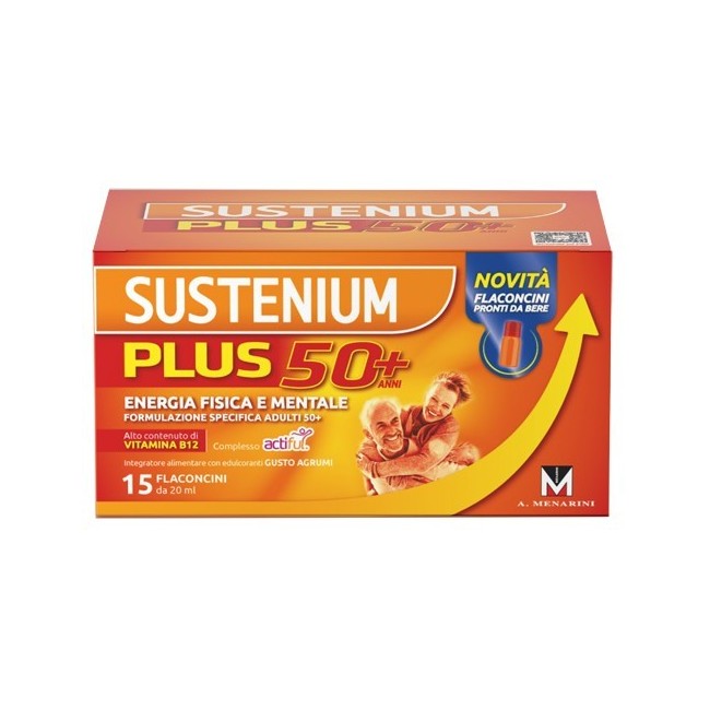 Menarini Sustenium Plus 50+ 15 Flaconcini