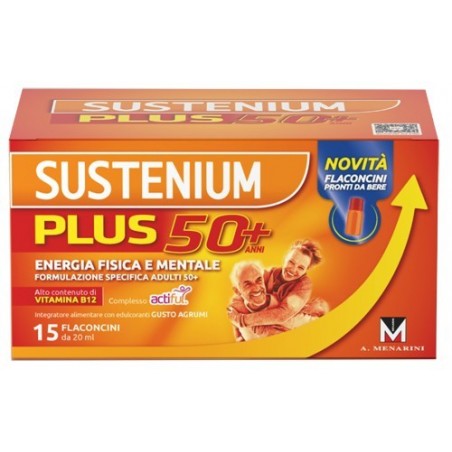 Menarini Sustenium Plus 50+ 15 Flaconcini