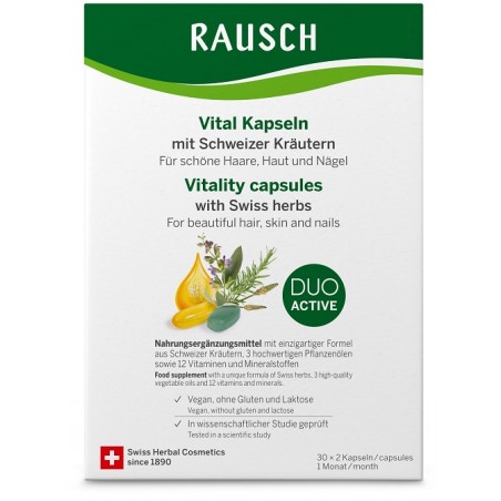 Rausch Capsule Vitalita' Alle Erbe Svizzere 60 Capsule