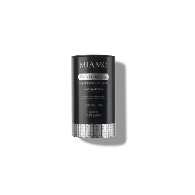 125g di Miamo Skin Longevity Infuso Erbale Biologico