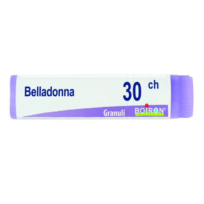 Tubo dose globuli di Belladonna Atropa 30ch della Boiron