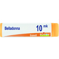 Tubo dose globuli di Belladonna Atropa 10mk della Boiron