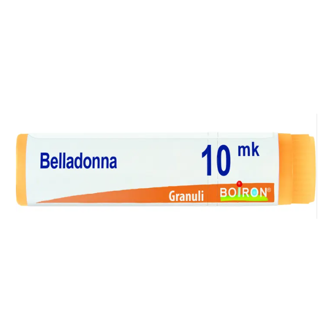 Tubo dose globuli di Belladonna Atropa 10mk della Boiron