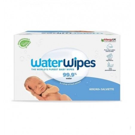 Waterwipes Unlimited Co. Waterwipes Bio 4 X 60 Pezzi