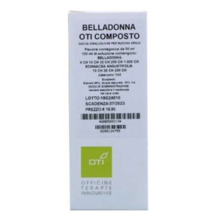 Flacone da 50 ml di Belladonna Composto della Oti