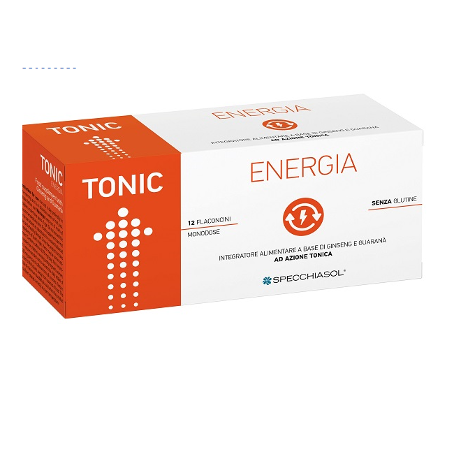 Specchiasol Tonic Energia 12 Flaconcini Da 10 Ml