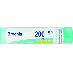 Tubo da 80 granuli con tappo dispensatore di Bryonia Alba 200ch della Boiron