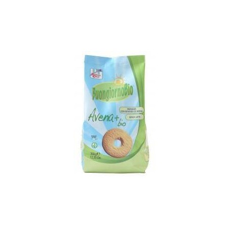 Biotobio Fsc Buongiornobio Biscotti All'avena+ Bio Vegan Senza Latte 350 G