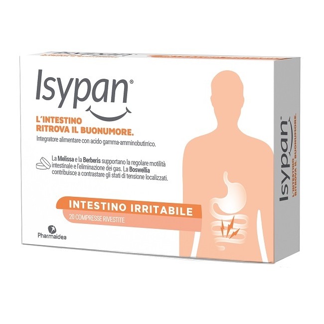 confezione  20 compresse isypan intestino irritabile