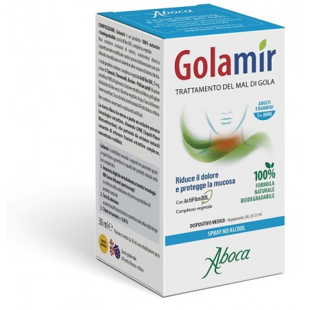 Aboca Golamir Spray No Alcol 30 Ml