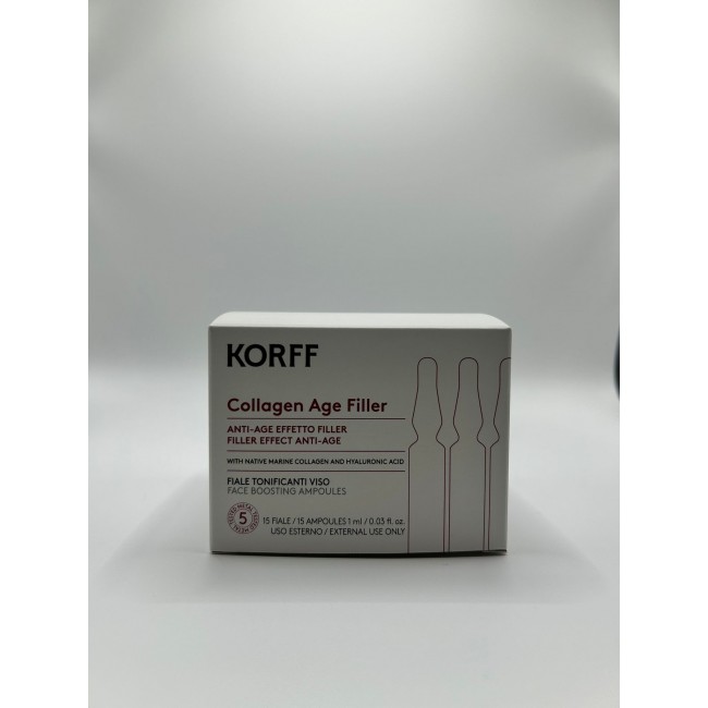 Korff 15 fiale viso tonificanti