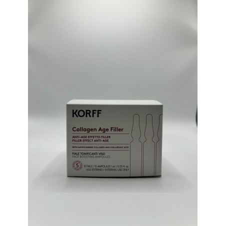 Korff 15 fiale viso tonificanti