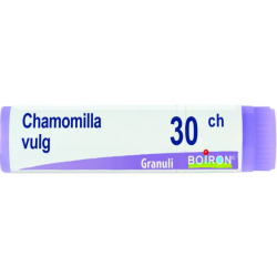 Tubo dose globuli di Chamomilla Vulgaris 30Ch della Boiron