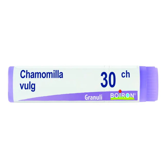 Tubo dose globuli di Chamomilla Vulgaris 30Ch della Boiron