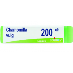 Tubo dose globuli di Chamomilla Vulgaris 200Ch della Boiron