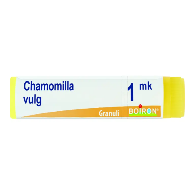 Tubo dose globuli di Chamomilla Vulgaris 1000k della Boiron