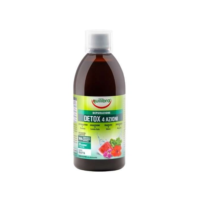 Equilibra Detox 4 Azioni Gusta Frutta 500 Ml