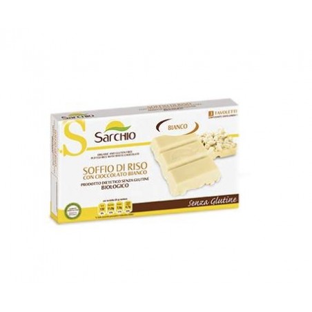 Sarchio Soffio Riso Cioccolato Bianco 75 G