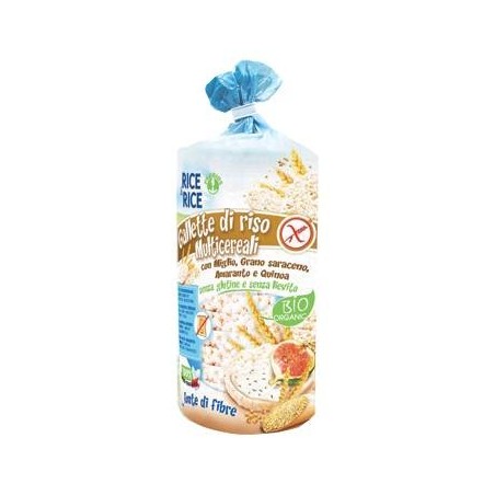 Probios Societa' Benefit Rice&rice Gallette Multicereali 100 G Senza Lievito