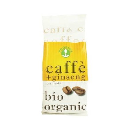 Probios Societa' Benefit Caffe' + Ginseng Per Moka 250 G