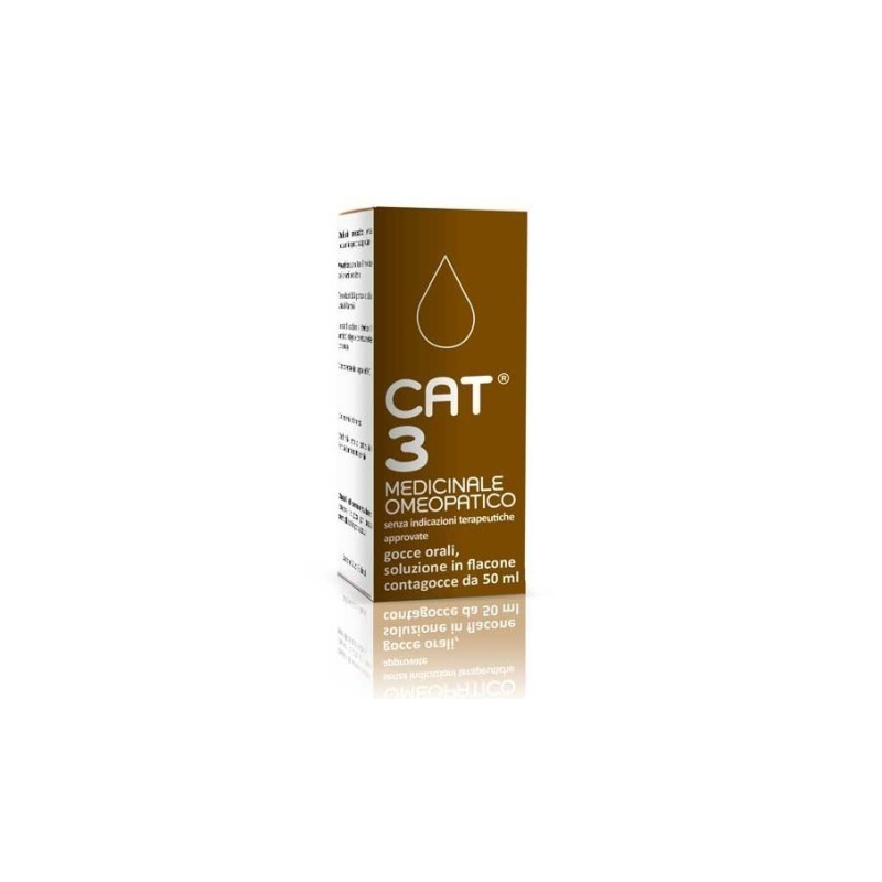 Alfa Omega Cat 3 Soluzione Orale Gocce 50ml