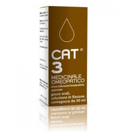 Alfa Omega Cat 3 Soluzione Orale Gocce 50ml