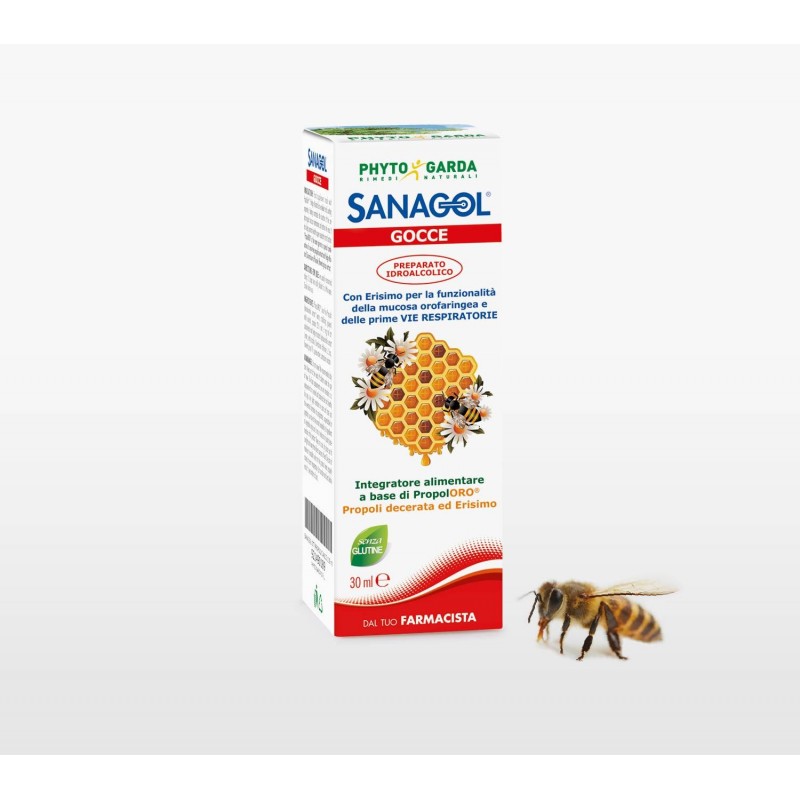 Named Sanagol Gocce Propoli Estratto Idroalcolico 30 Ml